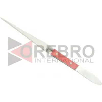 Straight Fiber Grip Self Locking Tweezer