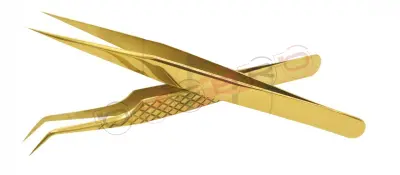Straight Isolation Tweezer (12cm) Pro Straight 10mm 45° Volume Tweezer (12cm) Diamond Elite