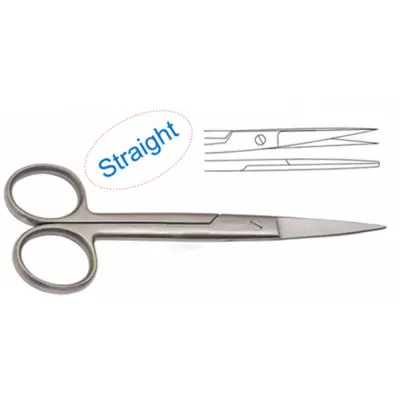Super Operating Scissors Straight Sharp/Sharp 15cm