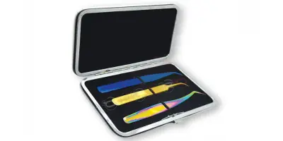 TWEEZERS PACKING CARRYING CASE- Elastic Case Holding for (3) Tweezers (15.5cm*9cm)